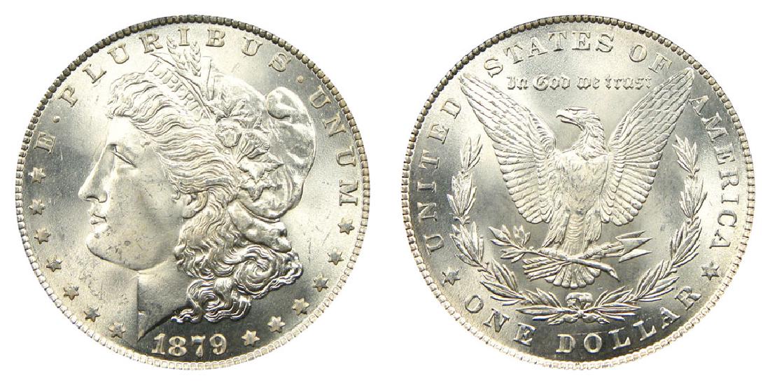 1879 P CH BU Morgan Silver Dollar (1 of 1)