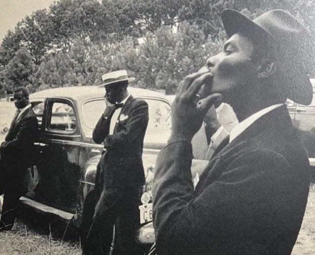 Robert Frank "Rodeo" Print: Robert Frank "Rodeo" Print - Mounted on archival quality paper, Measures 8.00 X 5.49 Inches, Verso is blank, Unknown printing date