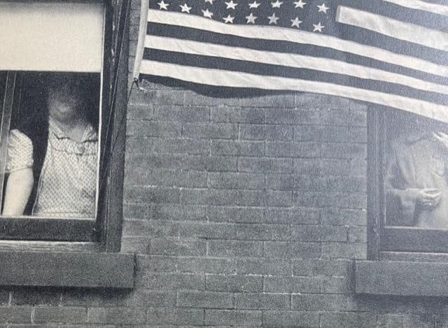 Robert Frank "City Fathers" Print: Robert Frank "City Fathers" Print - Mounted on archival quality paper, Measures 8.00 X 5.49 Inches, Verso is blank, Unknown printing date