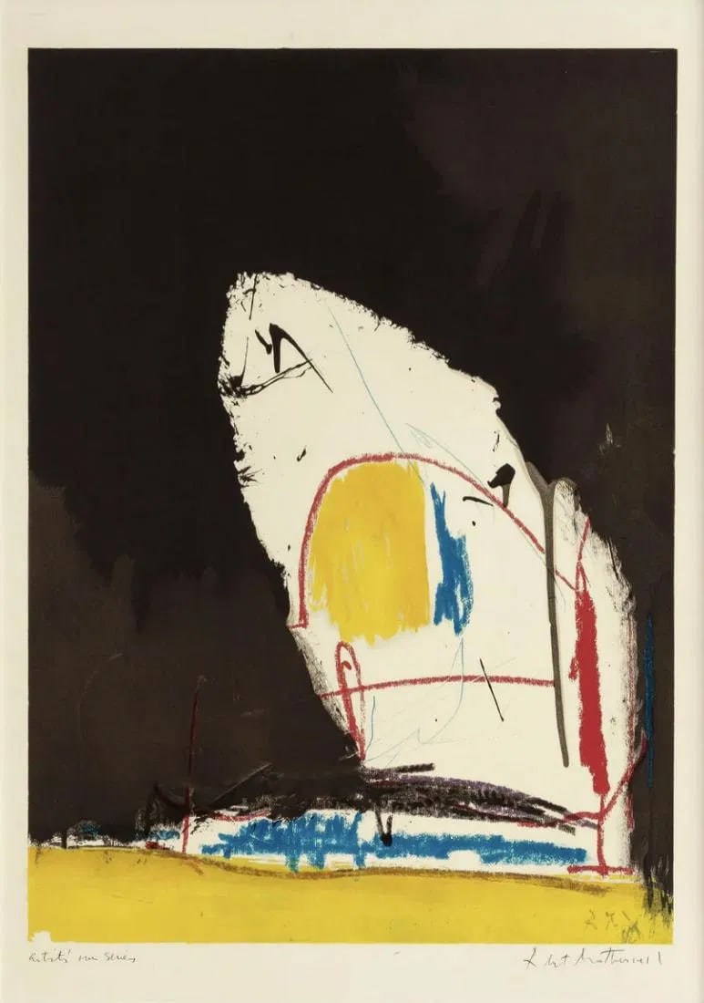 Robert Motherwell "Untitled" Print (1 of 1)