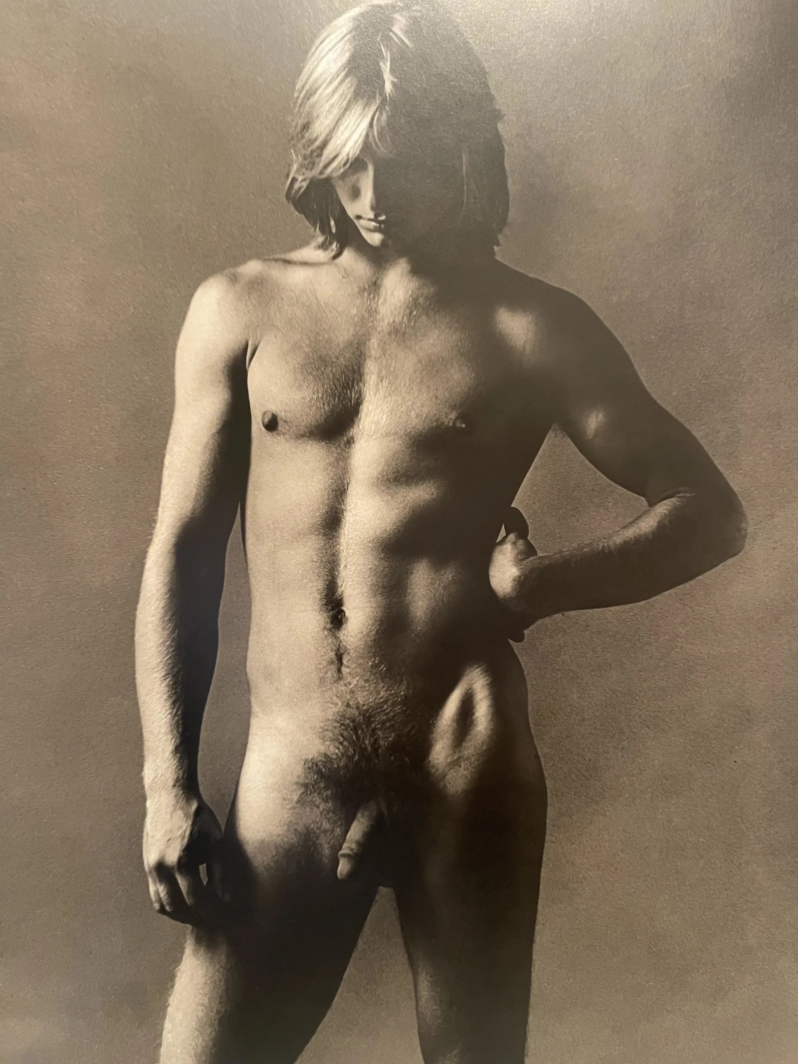 Ken Haak "Nude" Print: Ken Haak "Nude" Print - Measures 13.25 X 10.40 Inches, Unknown painting date