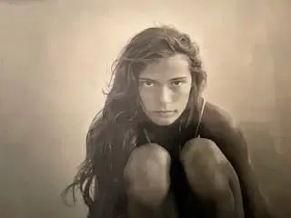 Jock Sturges - Fanny, Montalive France, Print: Jock Sturges - Fanny, Montalive France, Print - Mounted to Archival Quality Paper, Measures: 14.50 X 18.50 Inches. Unknown Print Date