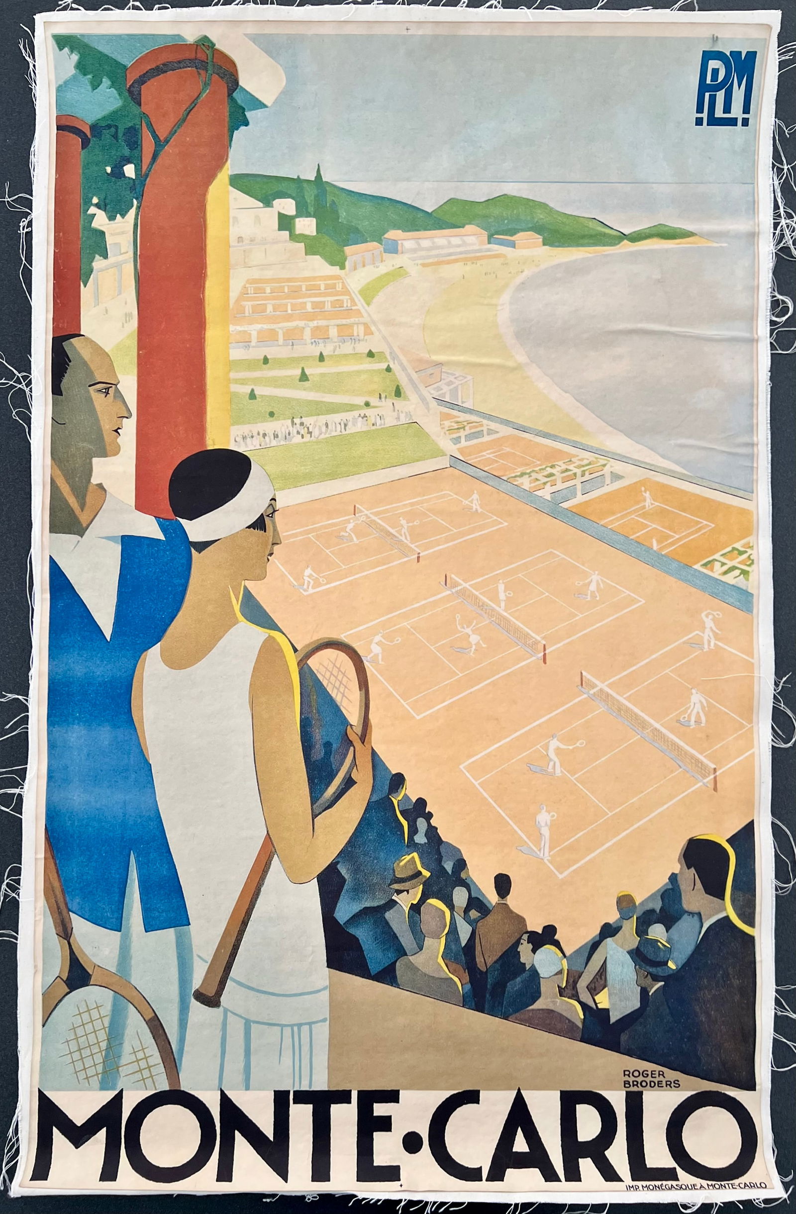 Monte Carlo Travel Poster (1 of 1)