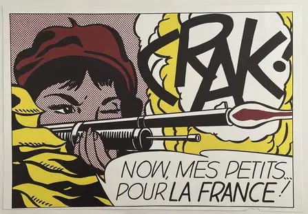 Roy Lichtenstein - Crak! - Print (1 of 1)