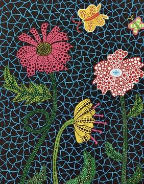 Yayoi Kusama "Untitled" Offset Lithograph (1 of 1)