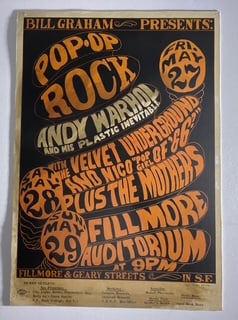 Andy Warhol Bill Graham Poster (1 of 12)