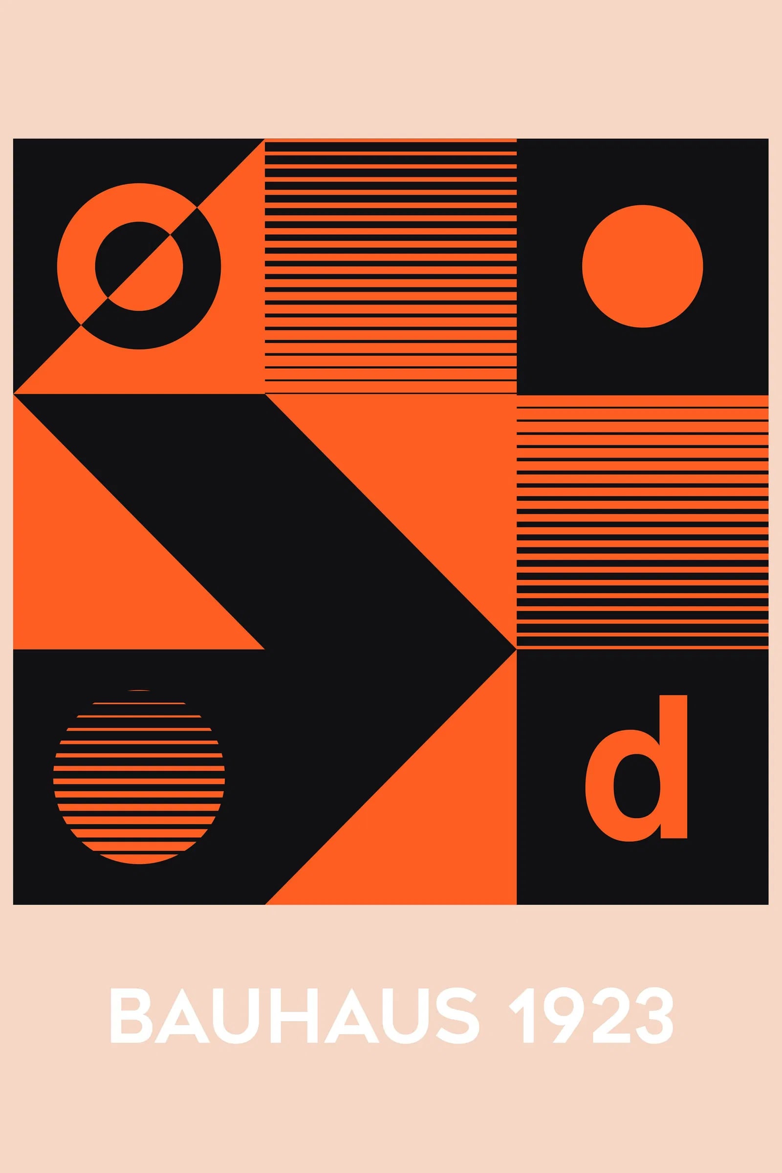 Bauhaus School "1923" Print (1 of 1)