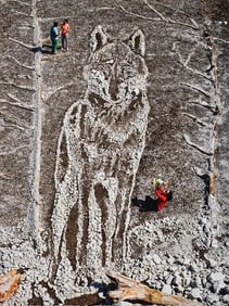 VIK MUNIZ ( Wolf)