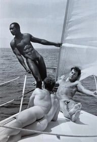 Tom Bianchi "Sailboat, Male Nude" Print