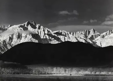 Ansel Adams - Winter Sunrise