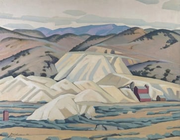Oscar Brousse Jacobson "Comstock Lode" Print
