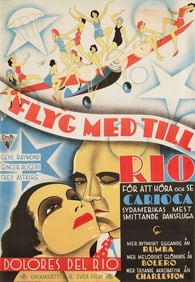 Flying Down to Rio (Flyg Med Till Rio) Poster
