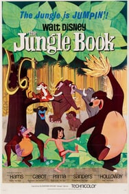 Jungle Book Disney Movie Poster