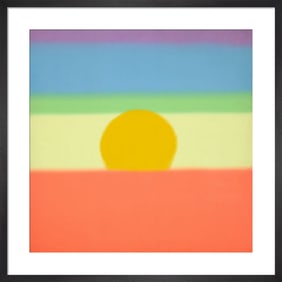 Andy Warhol "Sunset, 1972" Print.