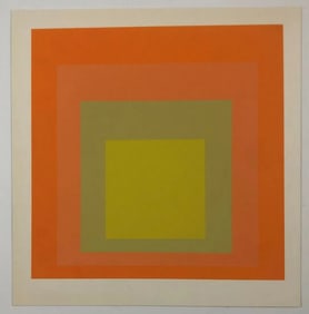 Josef Albers - Homage to the Square Print.
