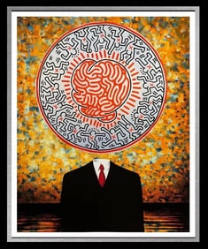FENZOLINI -"The TUXEDO"- Screenprint