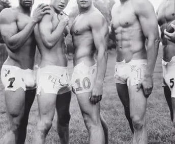 BRUCE WEBER (American, b. 1946) Albert's Underwear