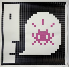 Space Invaders-Alert 2020, Silscreen