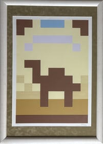 Space Invade Camel, 2015 (Silscreen)