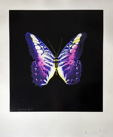 Damien Hirst - The Souils on jacobs Ladder Take Their Flight, Aquatint on Paper