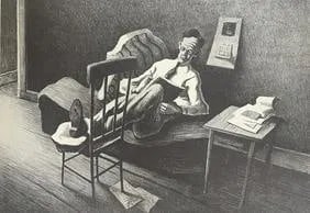 Thomas Hart Benton "The Poet, 1938" Print