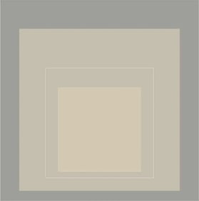 Josef Albers Homage to the Square "Gray" Offset Lithograph