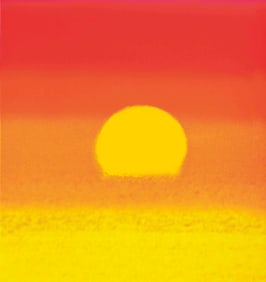 Andy Warhol "Sunset, 1972" Print.