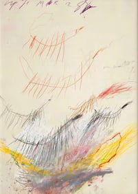 Cy Twombly (Untitled) Offset Lithograph