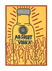 Keith Haring- Absolut Vodka, Print