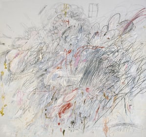 Cy Twombly- Leda and the Swan
