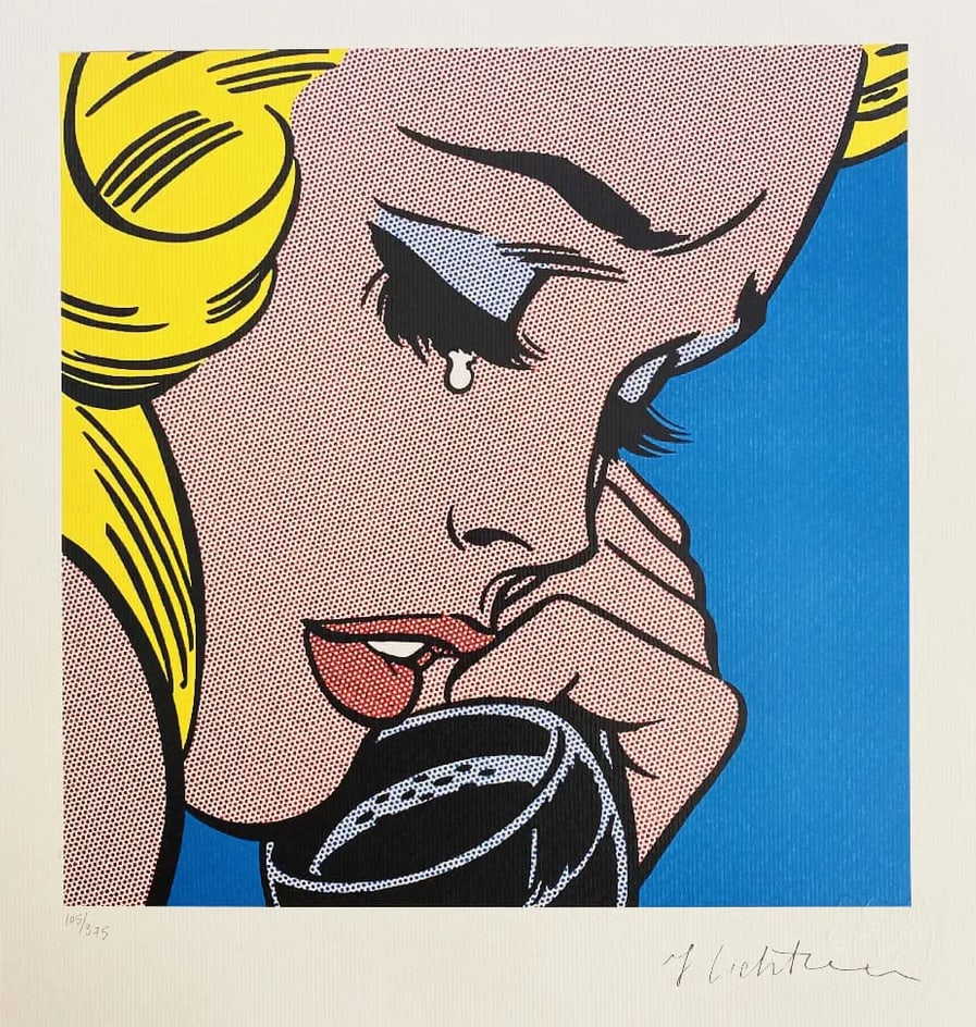 Roy Lichtenstein- Forget Me Print (1 of 1)