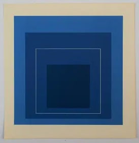 Josef Albers - Colored Homage Print