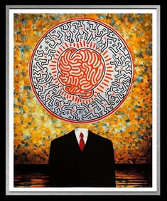 FENZOLINI -"The TUXEDO"- Screenprint