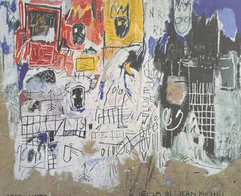 Jean-Michel Basquiat - Crowns, 1981