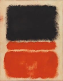 Mark Rothko "Black and Orange" Print