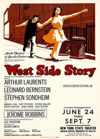 West Side Story Broadway Poster