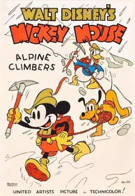 Walt Disney Productions "Gulliver Mickey" Poster