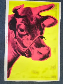Andy Warhol Pink Cow