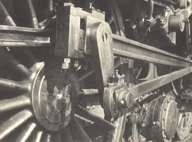 ALBERT RENGER-PATZSCH, D.W.B - Locomotive, 1925 Photo Print.