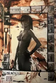 Peter Beard "Fayel Tall, Lake Rudolf, Kenya" Print