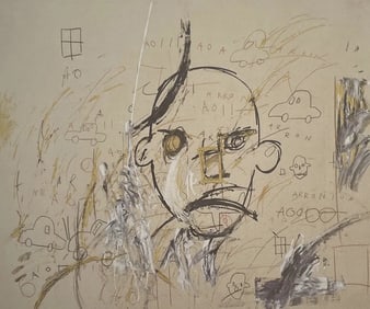 Jean-Michel Basquiat - Aaron I, 1981