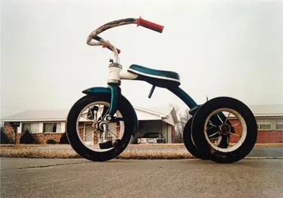 William Eggleston "Tricycle, 1970" Print.
