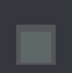 Josef Albers "Black, Gray" Offset Lithograph
