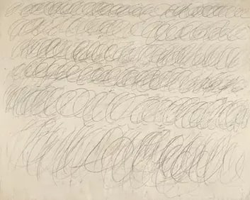 Cy Twombly "Untitled, 1968" Print.