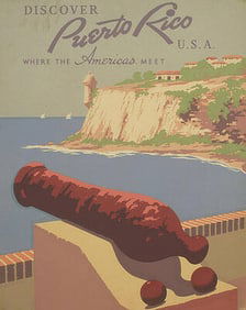 Puerto Rico Travel Poster