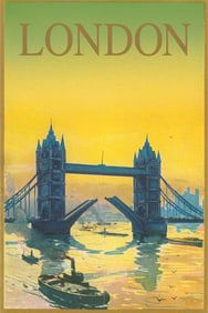 London Travel Poster