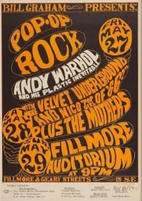 Andy Warhol "Velvet Underground" Poster.