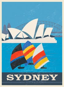 Australia Travel Poster