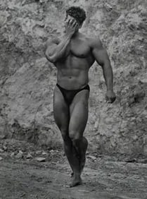 Herb Ritts "Bob Paris, 1984" Photoprint.
