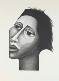 Elizabeth Catlett "Jackie" Print.